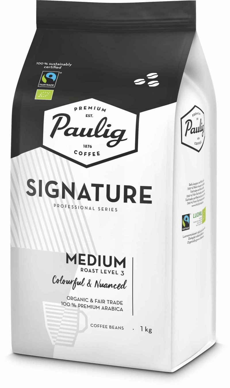 Paulig Signature Medium 1kg Bean Cmyk Small