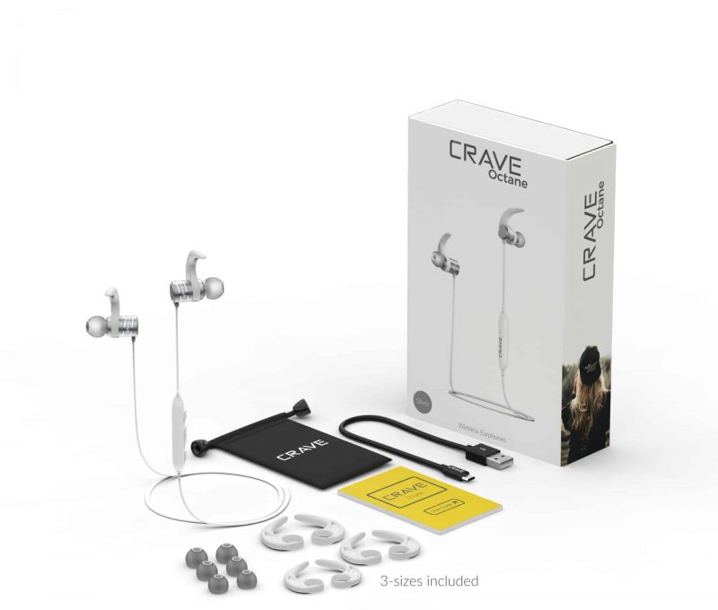 CRAVE In ear Octane Silver Crvoct102 2