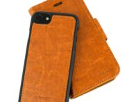 CRAVE Leather Guard iPhone 7 / 8 Orange Crvvlgi7102 1